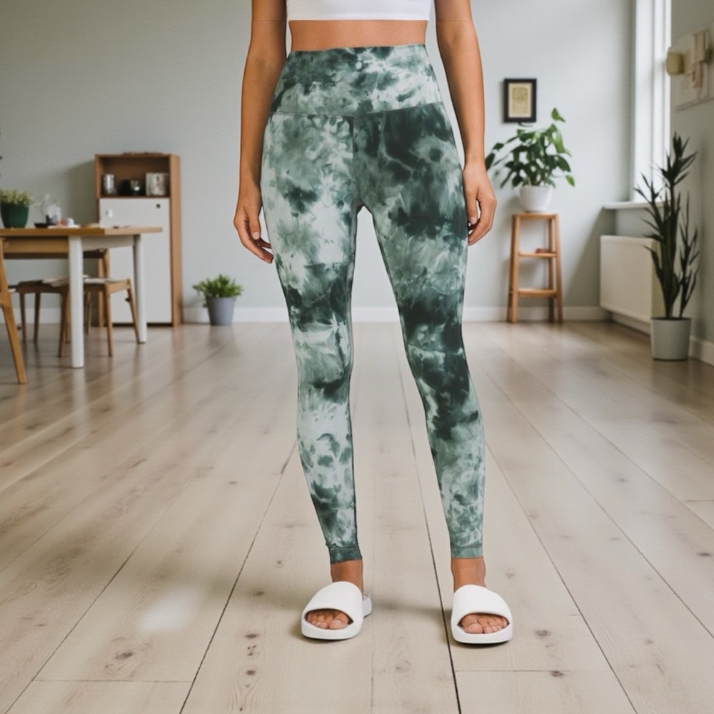 Lululemon Align High-Rise Pant 28" in Diamond Dye Starlight Smoked Spruce Sz 4